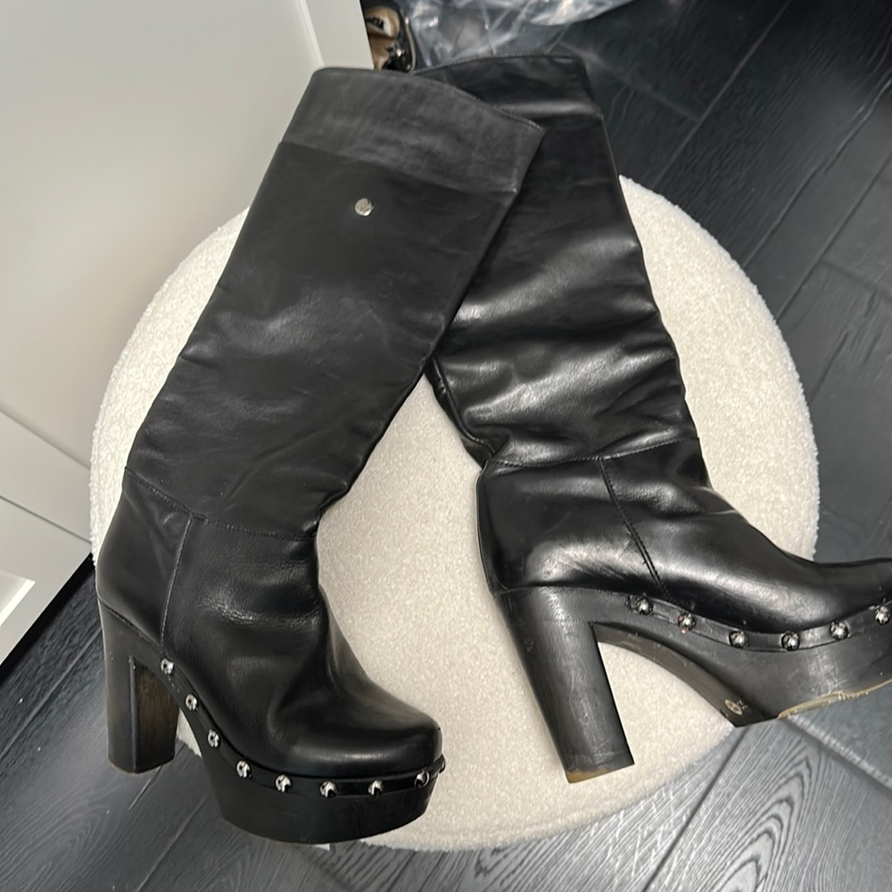 Charles David Leather Boots
